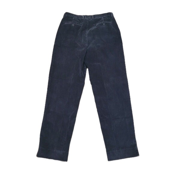 Vtg Gap Corduroy Pants Mens 34x34 (34×33) Gray Pleated Front Grandpa Core Cosby - Picture 3 of 11